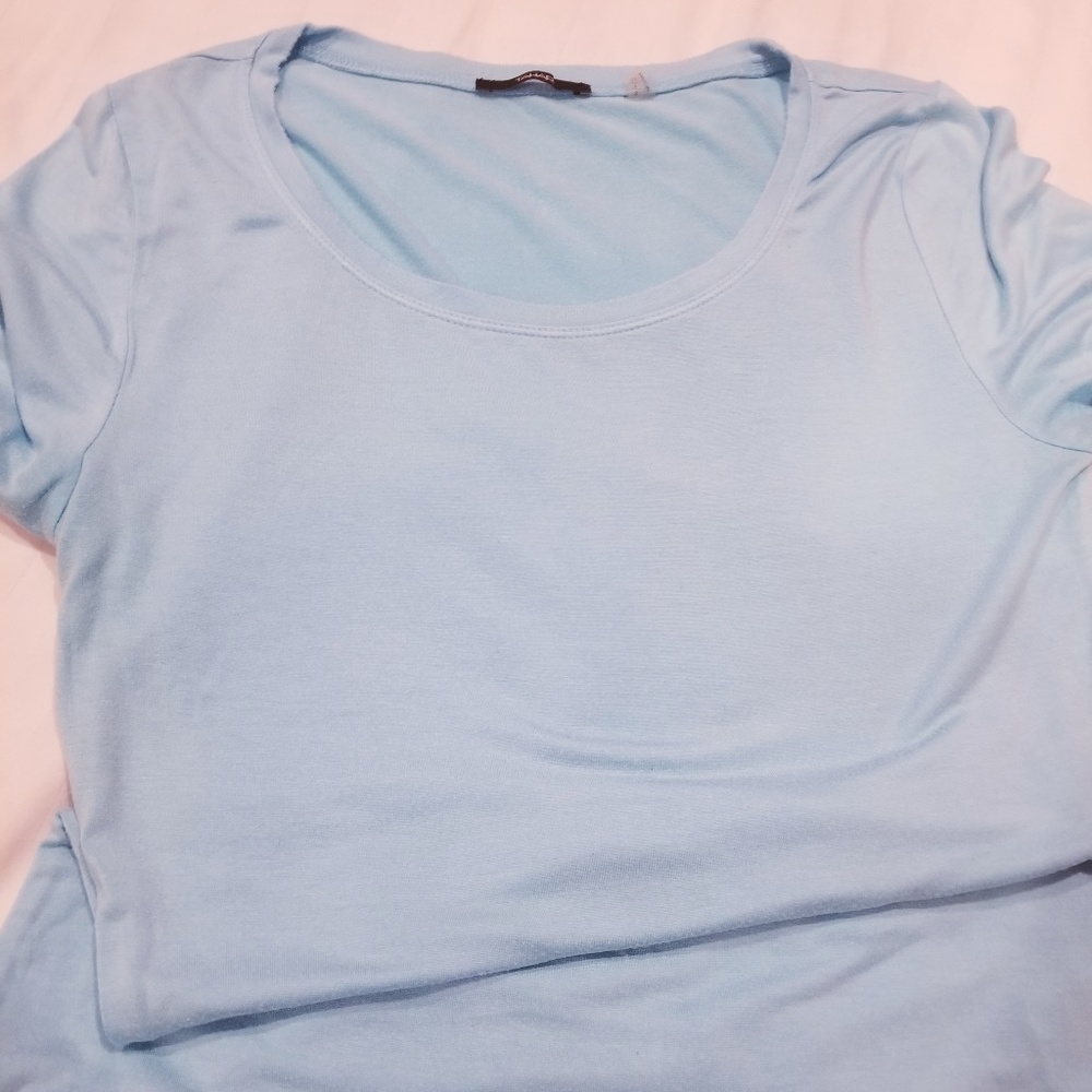 Tahari Teal Shirt